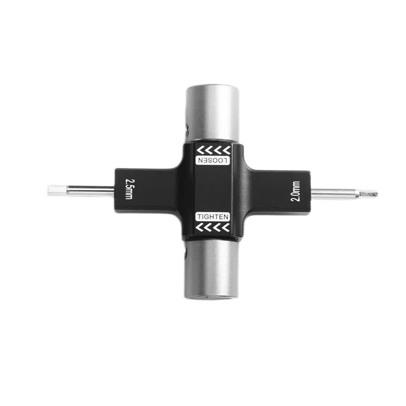 Drone Racing Propeller - B63B-M5 Quad Wrench Repair Tools,2.0/2.5Mm Screwdriver