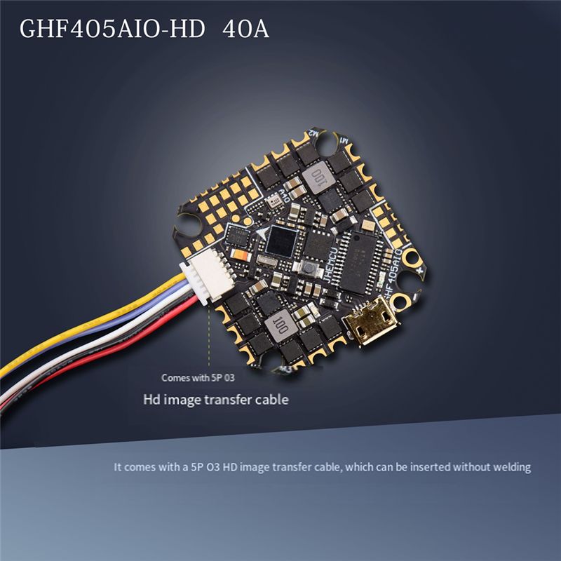 ABTI-GHF405AIO-HD 40A AIO Flig - огляд і ціна Drone Racing Esc