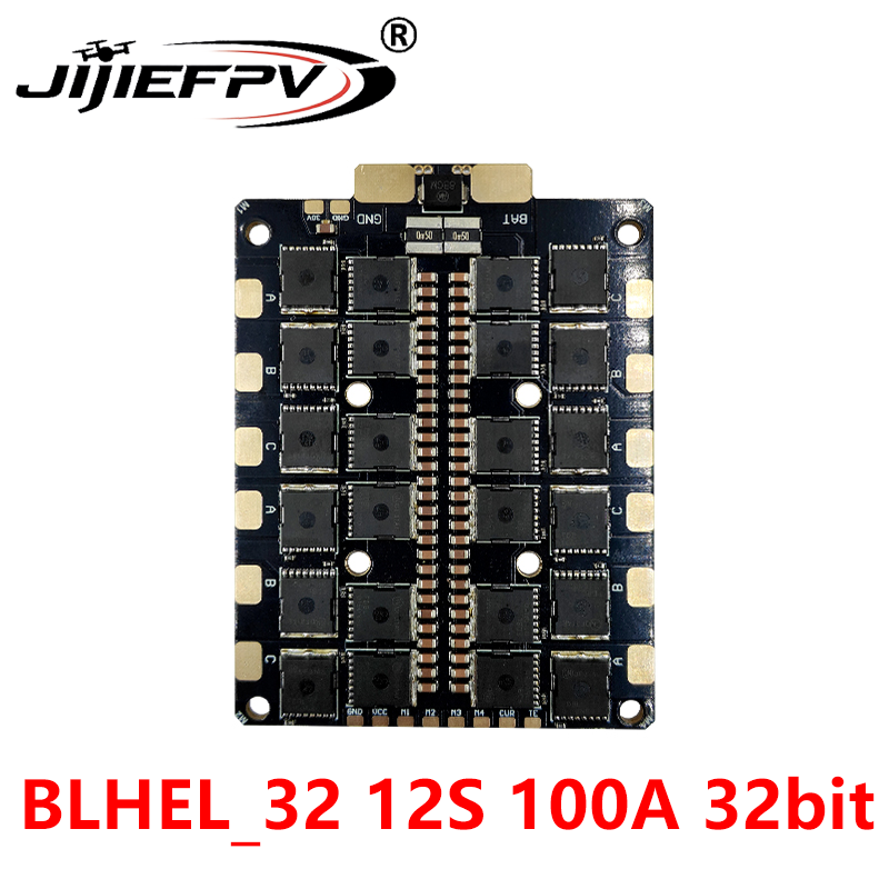 JIJIEFPV BLHEL_32 12S 120A 32b - огляд і ціна Drone Racing Esc