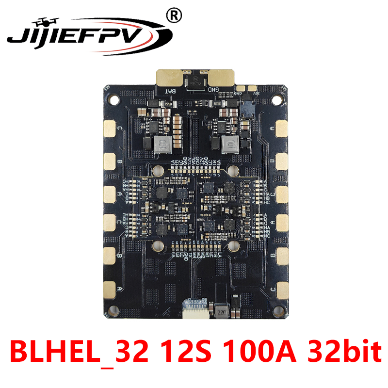 JIJIEFPV BLHEL_32 12S 120A 32b - огляд і ціна Drone Racing Esc