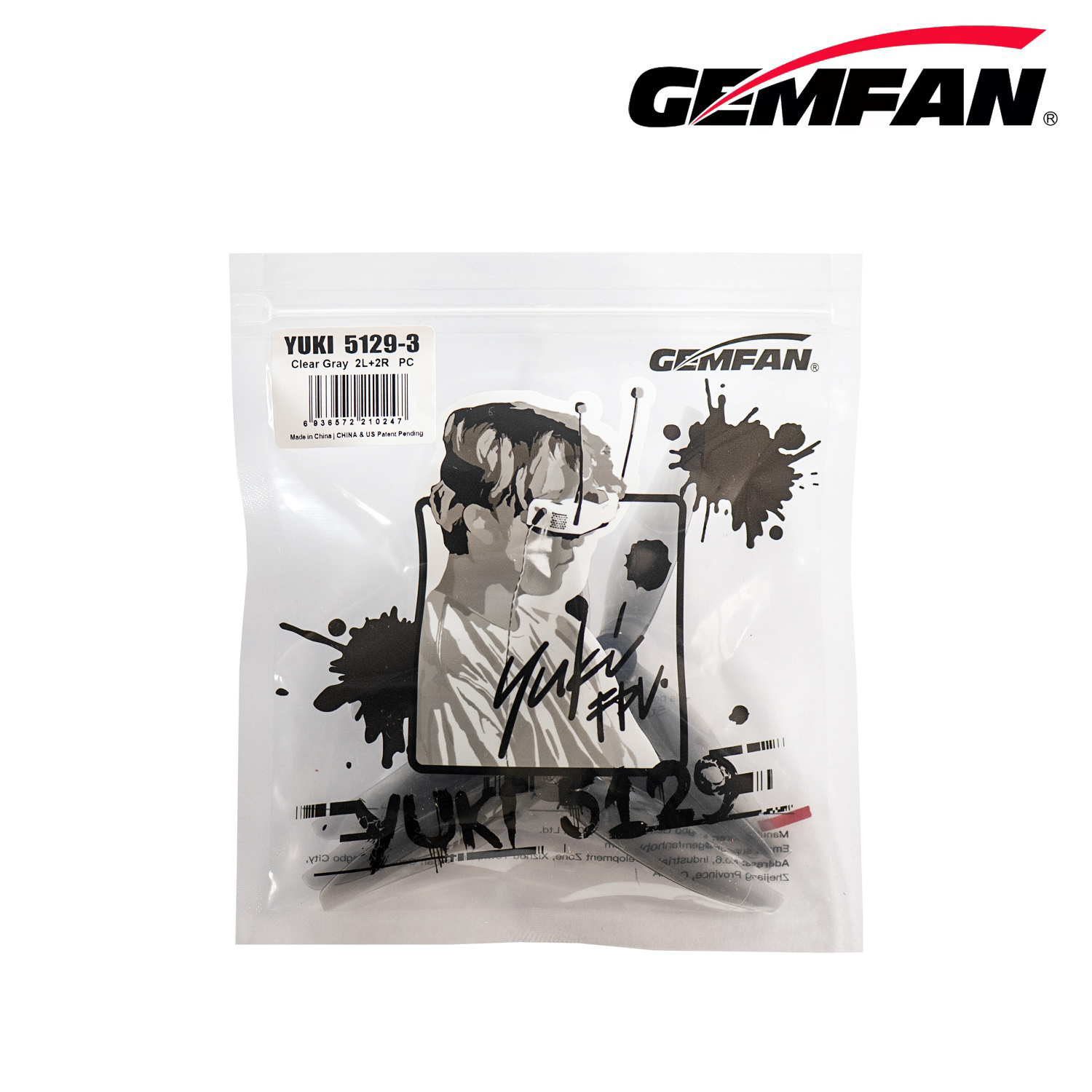 Gemfan 5129 5inch 3 Blade/tri- - огляд і ціна Drone Racing Propeller