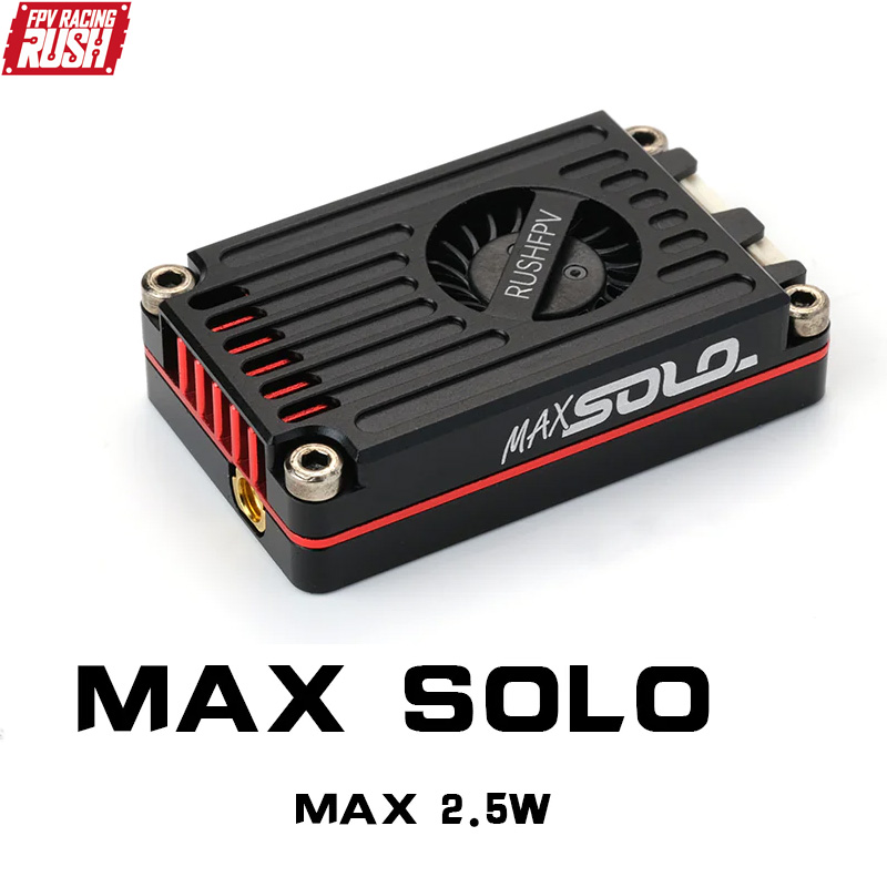 RUSH TANK MAX SOLO VTX 2.5W Hi - огляд і ціна Drone Racing Transmitter
